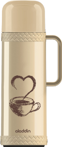 Garrafa Térmica Chimas Coffee De Rolha 1l Bege Aladdin Ref 2061