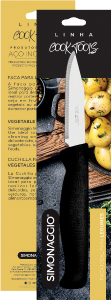 Faca P/ Legumes Cook Tools Aço Inoxidável Preto Simonaggio Ref 0021010316002
