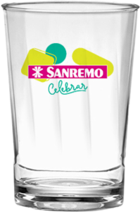 Copo Helicoidal Ps Celebrar Plástico 350ml Transparente Sanremo Ref Sr3007/1