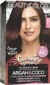 Tintura Beauty Color Kit 6.36 Chocolate Mauve