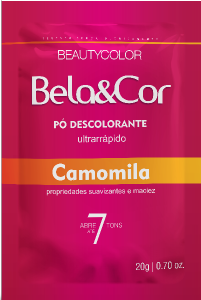Pó Descolorante Bela&Cor Camomila 20g