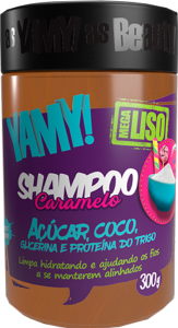 Shampoo Yamy Mega Liso Caramelo Açúcar 300g