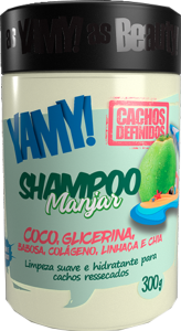 Shampoo Yamy Cachos Definidos Manjar Coco 300g