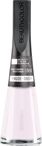 Esmalte Beauty Color Supreme Blister Transparente Nude 080 8ml
