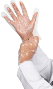 Luva Descartável Vertix Safe Gloves 100 Unidades