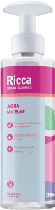 Água Micelar Ricca H2 Coco C/ Água De Coco 200ml