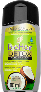 Óleo Capilar Biohair Detox C/ Ol Coco 80ml