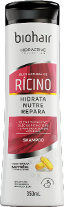 Shampoo Biohair Óleo De Rícino 350ml