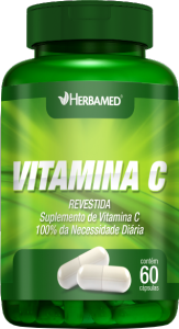 Vitamina C 500mg 60 Cápsulas Herbamed