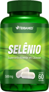 Selênio 500mg 60 Cápsulas Herbamed