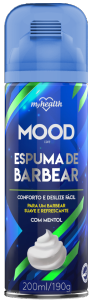 Espuma De Barbear Mood Care C/ Mentol 200ml