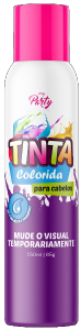 Tinta Spray Temporária My Party Pink P/ Cabelo 150ml