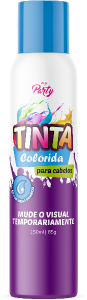 Tinta Spray Temporária My Party Azul P/ Cabelo 150ml