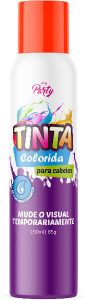 Tinta Spray Temporária My Party Vermelho P/ Cabelo 150ml