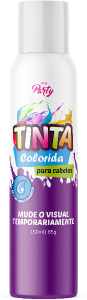 Tinta Spray Temporária My Party P/ Cabelo Branca 150ml