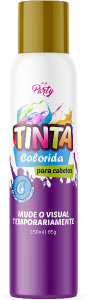 Tinta Spray Temporária My Party P/ Cabelo Dourado 150ml