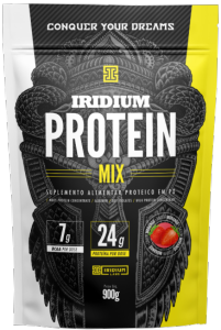 Protein Mix Pó Sabor Morango 900g Iridium Labs