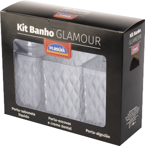 Kit Banho Glamour A1 Plasutil Ref 14666