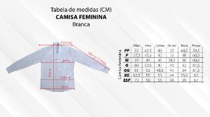 Camisa Social S/ Bolso Feminino M Clara Vision